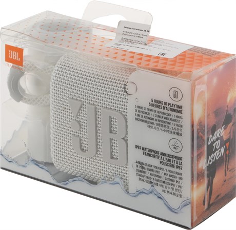 фото: Акустика JBL GO 3 белый