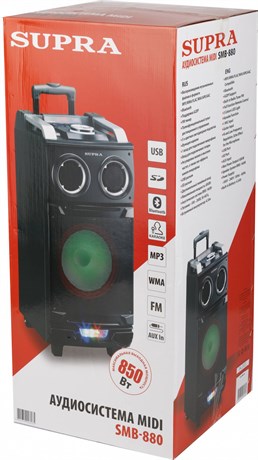 фото: Музыкальный центр Supra SMB-880