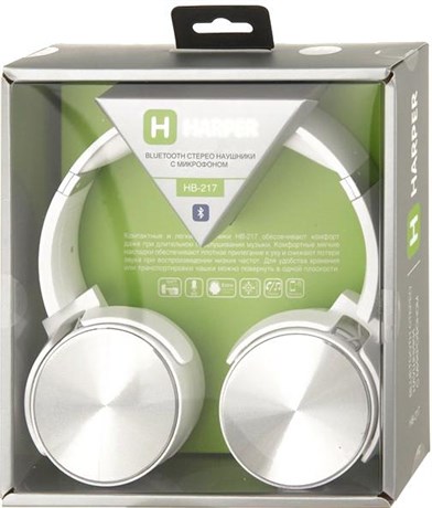 фото: Наушники Harper HB-217 white