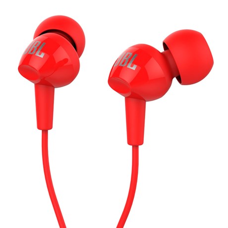 фото: Наушники JBL C100SI красный