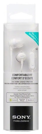 фото: Наушники Sony MDR-EX15AP белый