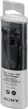 фото: Наушники Sony MDR-EX15AP черный