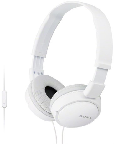фото: Наушники Sony MDR-ZX110AP белый