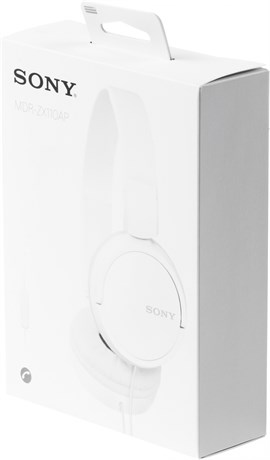 фото: Наушники Sony MDR-ZX110AP белый