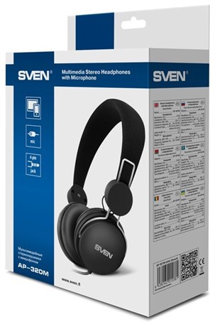 фото: Наушники SVEN AP-320M черный