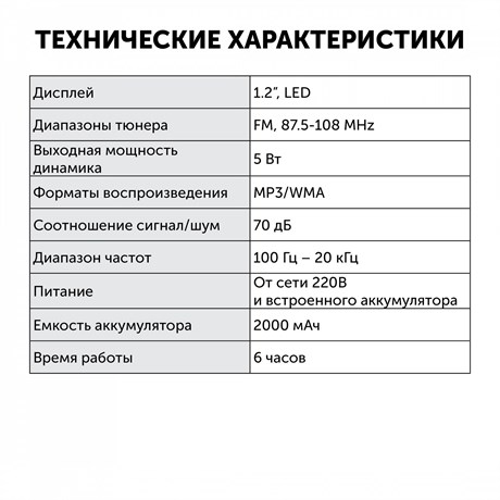 фото: Радиоприемник Hyundai H-RCL300