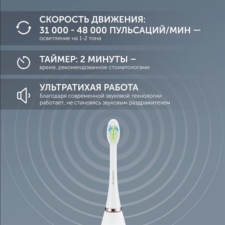 фото: Электрическая зубная щетка Polaris PETB 0101 TC