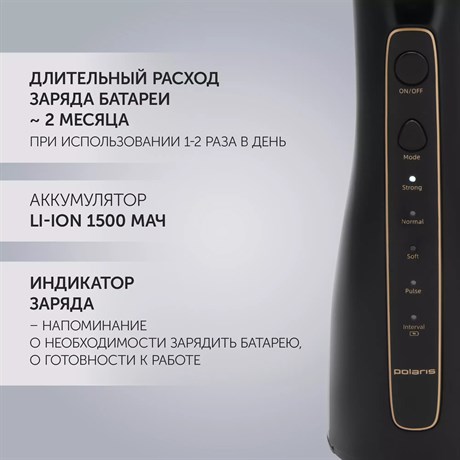 фото: Ирригатор Polaris PWF 0201 черный