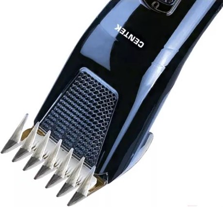 фото: Машинка для стрижки волос Centek CT-2122 синий/хром