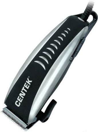 фото: Машинка для стрижки волос Centek CT-2123 черный/серебро