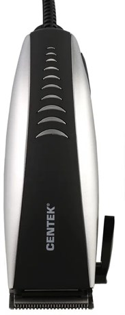 фото: Машинка для стрижки волос Centek CT-2123 черный/серебро