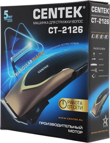фото: Машинка для стрижки волос Centek CT-2126