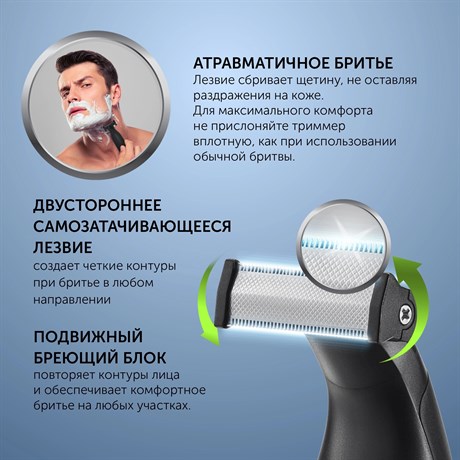 фото: Триммер Polaris PHC 0303RB