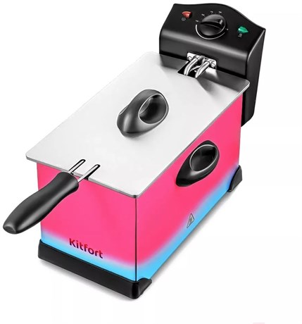фото: Вентилятор Kitfort KT-405-1 бело-розовый