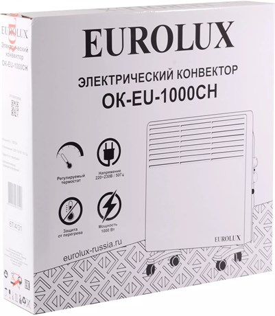 фото: Конвектор EUROLUX OК-EU-1000CH