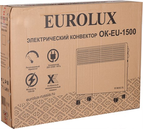 фото: Конвектор EUROLUX OК-EU-1500
