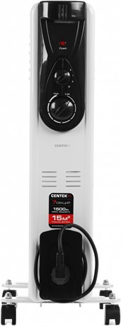 фото: Масляный радиатор Centek CT-6200 белый