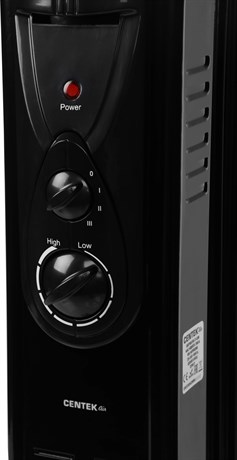 фото: Масляный радиатор Centek CT-6200 черный