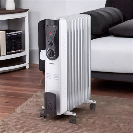 фото: Масляный радиатор Centek CT-6201 белый