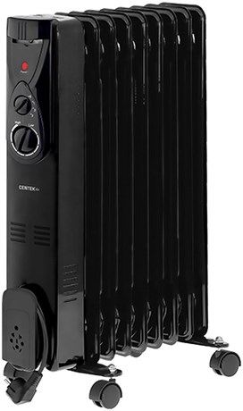 фото: Масляный радиатор Centek CT-6201 черный