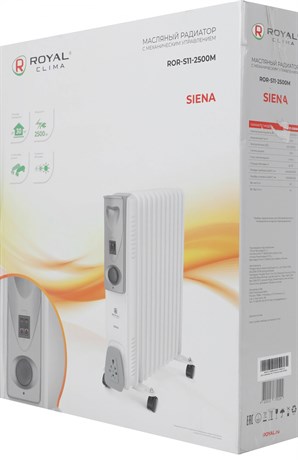 фото: Масляный радиатор Royal Clima ROR-S11-2500M