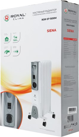 фото: Масляный радиатор Royal Clima ROR-S7-1500M