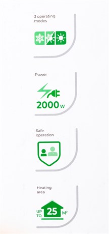 фото: Тепловентилятор Royal Clima RFH-C2000DC-WT