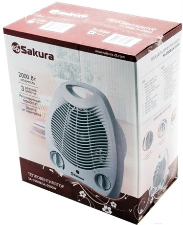 фото: Тепловентилятор Sakura SA-0500W