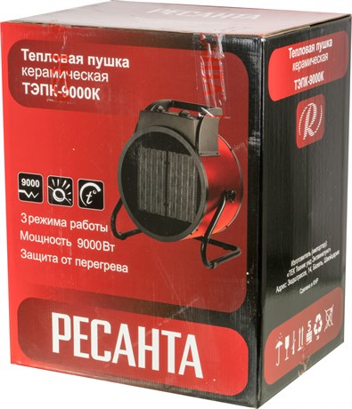 фото: Тепловая пушка Ресанта ТЭПК-9000K