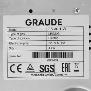 фото: Варочная панель Graude GS 30.1 W