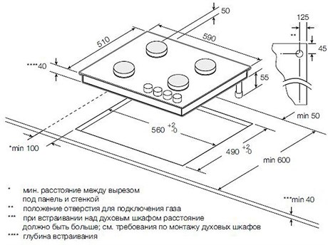 фото: Варочная панель Graude GS 60.3 W