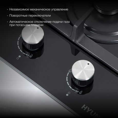 фото: Варочная панель Hyundai HHG 3235 BG