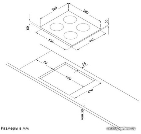 фото: Варочная панель Korting HIB 64750 B Smart