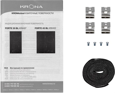 фото: Варочная панель Krona Forte 45 BL