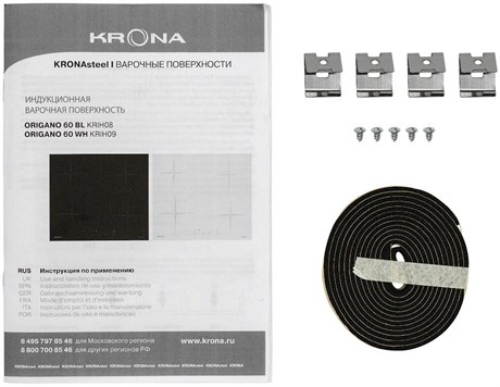 фото: Варочная панель Krona ORIGANO 60 WH