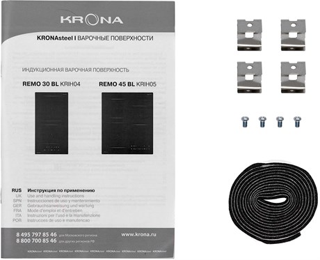 фото: Варочная панель Krona REMO 45 BL