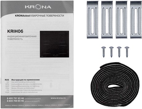 фото: Варочная панель Krona Remo 60 BL