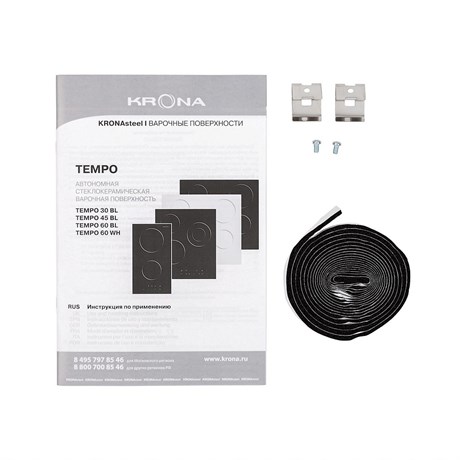 фото: Варочная панель Krona Tempo 60 WH