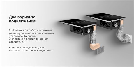 фото: Варочная панель Maunfeld AVSI804SBH