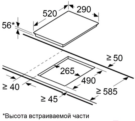 фото: Варочная панель Maunfeld CVI292MWH