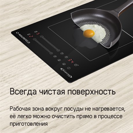 фото: Варочная панель Maunfeld CVI292S2BBK Inverter
