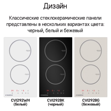 фото: Варочная панель Maunfeld CVI292WH