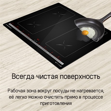 фото: Варочная панель Maunfeld CVI594SB2BKA Inverter