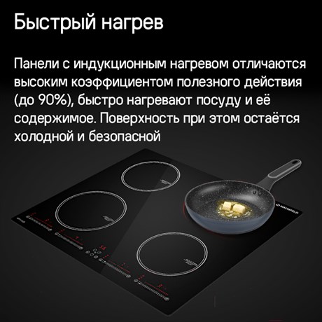 фото: Варочная панель Maunfeld CVI594SBK Inverter
