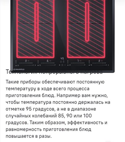 фото: Варочная панель Maunfeld CVI594SF2DGR