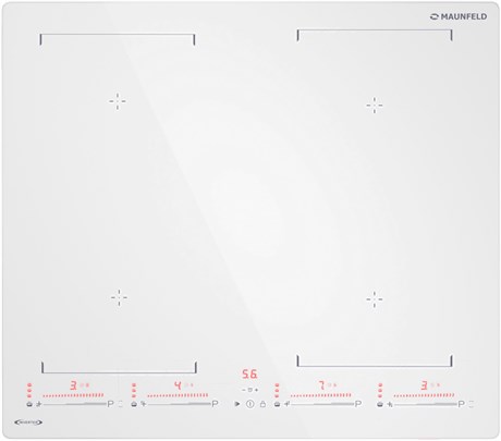 фото: Варочная панель Maunfeld CVI604SBEXWH Inverter