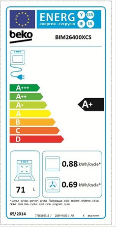 фото: Духовой шкаф Beko BIM26400XCS