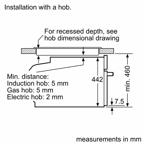 фото: Духовой шкаф Bosch CMG633BW1