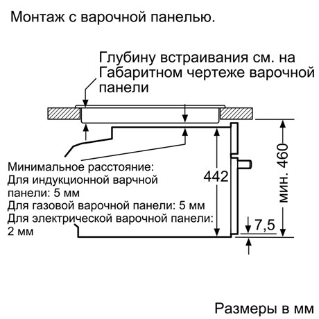 фото: Духовой шкаф Bosch CMG636BS1