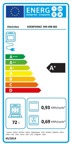 фото: Духовой шкаф Electrolux KOEBP39WZ